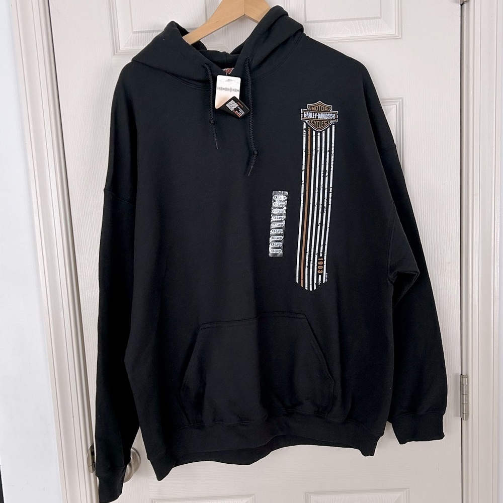 Harley Davidson Men’s Hooded Sweatshirt NWT